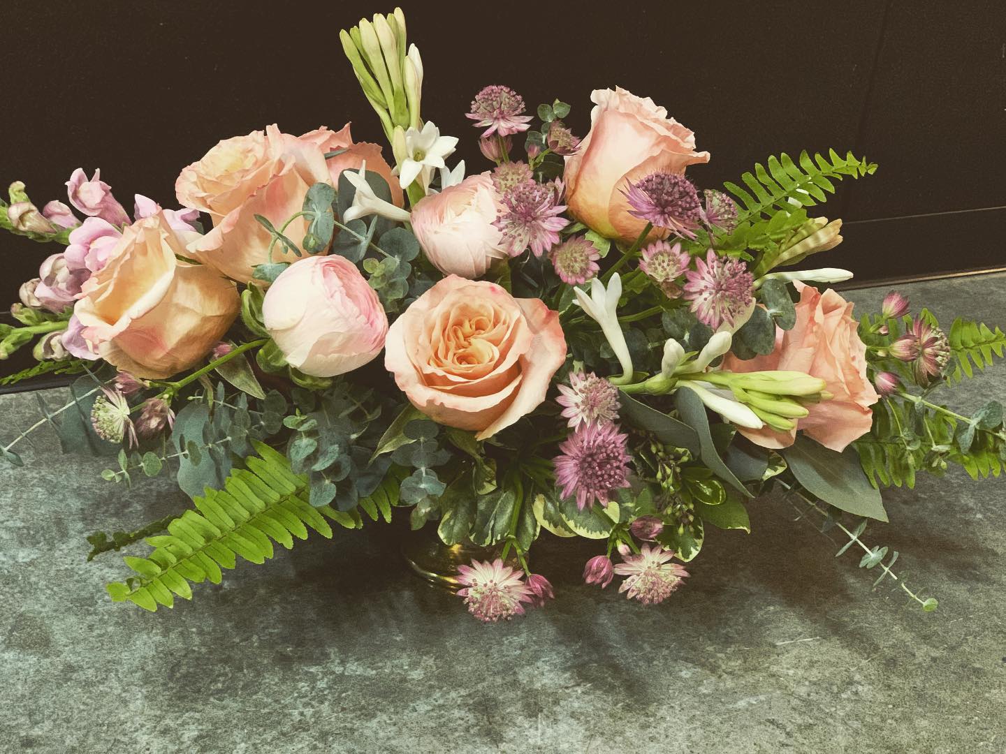 pink arrangement
